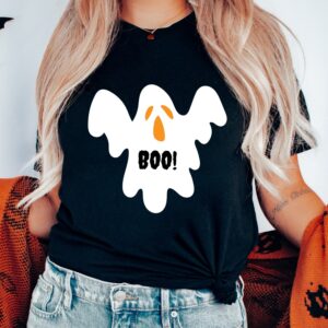 Boo Halloween Shirt Cute T-Shirt