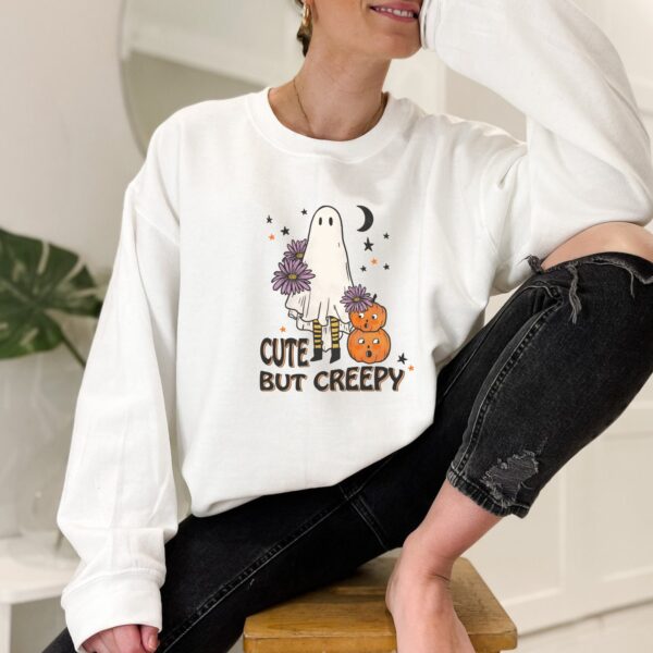 Cute But Creepy Halloween Sweatshirt