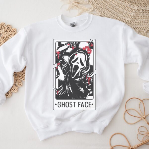 Ghost Face Sweatshirt Scary Hoodie