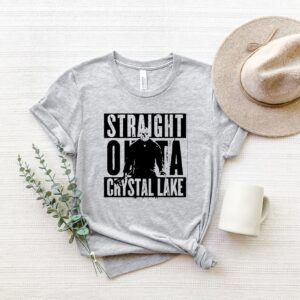 Straight Outta Crystal Lake Horror Movie T-Shirt Scary Halloween Sweatshirt