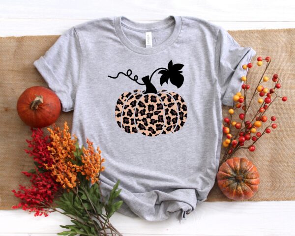 Leopard Pumpkin Shirt – Halloween