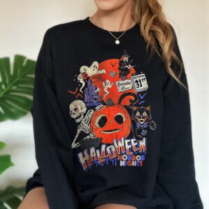 Lil Boo Halloween Horror Movie Sweatshirt