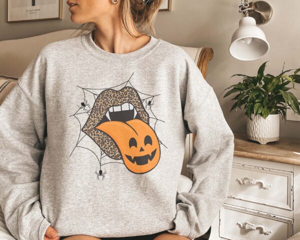 Lips Halloween Sweatshirt