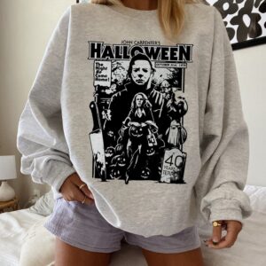 Michael Myers Halloween Horror Movie Sweatshirt