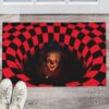 Movie Halloween Doormat Never Sleep Again