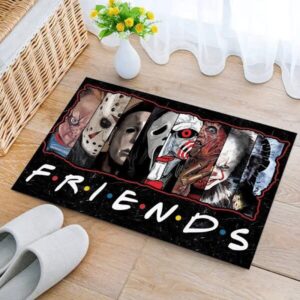 Movies Halloween Doormat Friends Killer Club