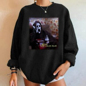 Nothin’ Chillin Killin Horror Sweatshirt