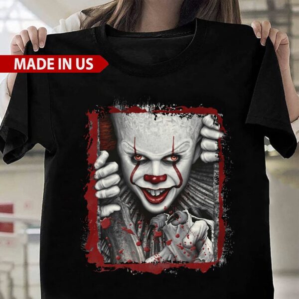 Pennywise IT Halloween Movie Characters Shirt