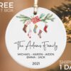 Personalized Baby’s First Christmas Ornament