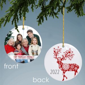 Personalized Family Photo Ornament