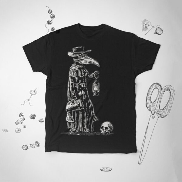 Plague Doctor Shirt Halloween Skull