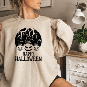 Pumpkin Happy Halloween Sweatshirt