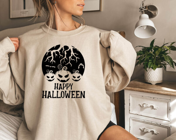 Pumpkin Happy Halloween Sweatshirt