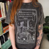 Comfort Colors The Moon Tarot Card Shirt