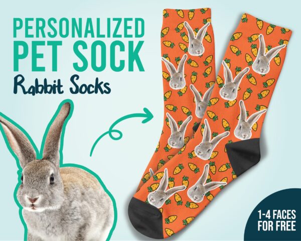 Rabbit Face Socks Gift For Lovers