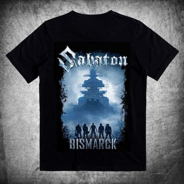 Sabaton T Shirt Bismarck Album