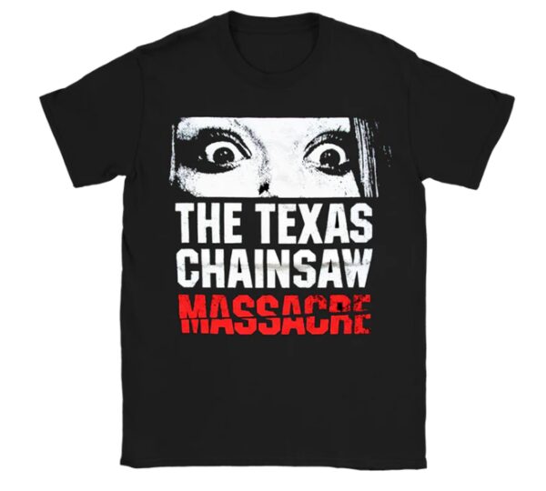 Sally Hardesty’s Eyes Wide Texas Chainsaw Massarce Shirt