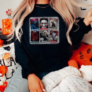 Scary Characters Horror Movie Sweatshirt