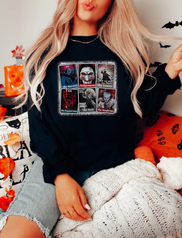 Scary Characters Horror Movie Sweatshirt