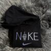 Embroidered Nike Hoodie Sweatshirt