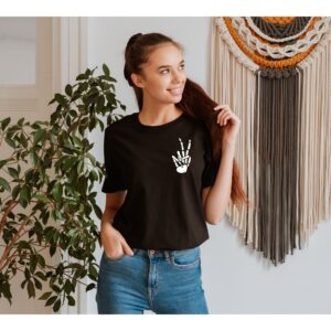 Skeleton Hand Halloween Shirt