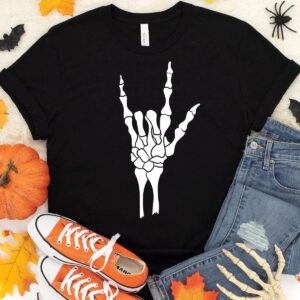 Skeleton Long Hand Shirt Halloween