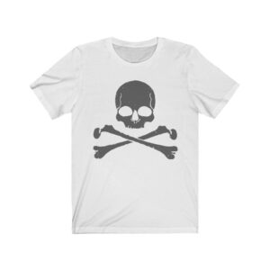 Skull Crossbones Shirt Unisex Halloween Shirt