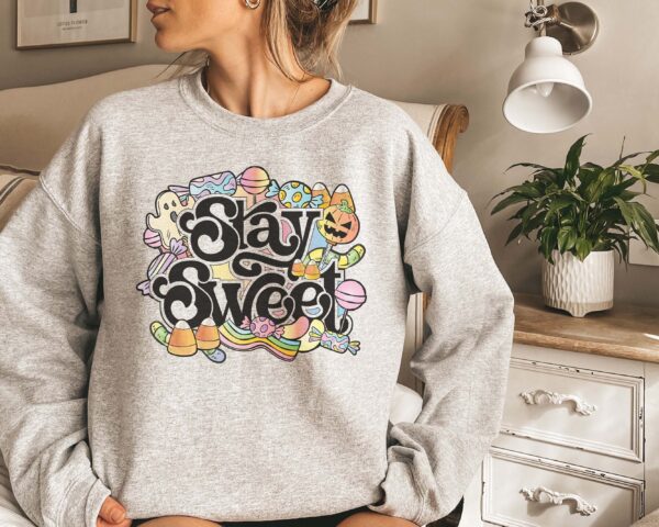 Stay Sweet Halloween Sweatshirt