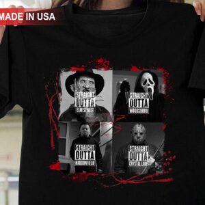 Straight Outta Halloween Horror Movie Shirt