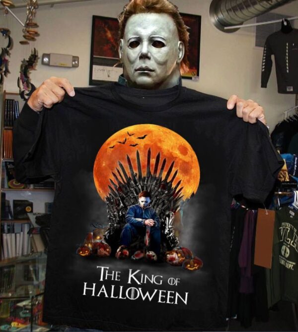 The King Of Halloween Horror Movie Shirt