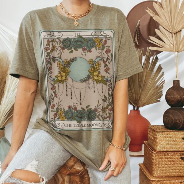 The Triple Moon Tarot Card Shirt