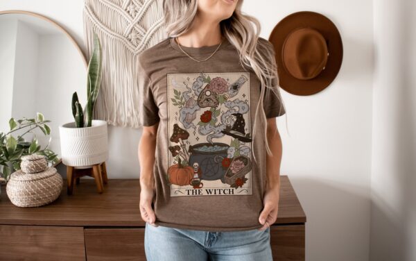 The Witch Tarot Card T-Shirt