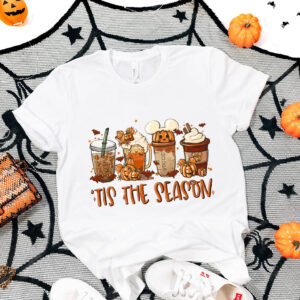 Tis’ The Season Fall Shirt Pumpkin Halloween