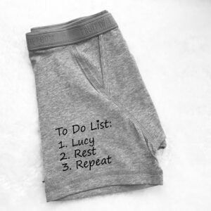 To Do List Personalized Boxers For Men