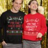 Couples Ugly Sweaters A Bear Kills You Vintage Wool Christmas