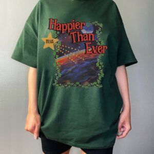 Vintage Happier Than Ever Mental Health T-shirt