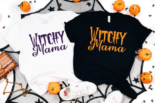 Witchy Mama Shirt Happy Halloween Mom