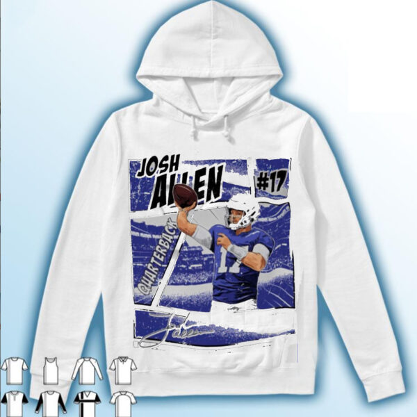 Josh Allen Hoodie Quarterback