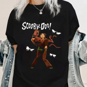 Scooby Doo Movie Tie Dye Graphic Print Shirt