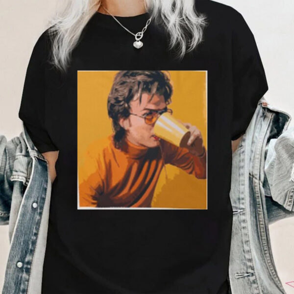 Joe Keery Shirt Combo Yellow Color For