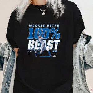 Dodger Champion Shirt Mookie Betts 100% Best Tee