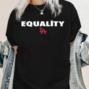 Dodger Champion Shirt Mookie Betts Wearing Equality LA Tee