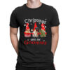 Santa Claws T-shirt Gnome Merry Christmas