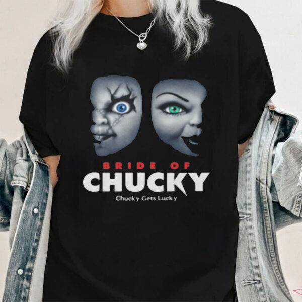 Halloween Movie T-Shirt Bride Of Chucky Shirt