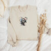 Vintage Embroidered Sweatshirt Inspired Halloween Stitch Pumpkin