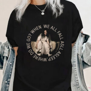 Vintage Billie Eilish Shirt When We All Fall Asleep Gift For Fan