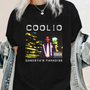 Coolio Shirt RIP Gangstas Paradise Album Cover T-Shirt