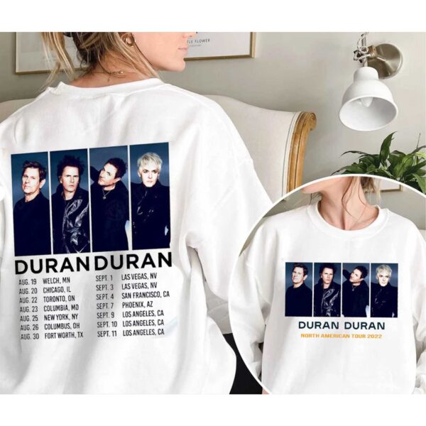 2022 Duran North American Tour T-Shirt