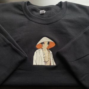 Agust D Shirt Daechwita Embroidered Sweatshirt