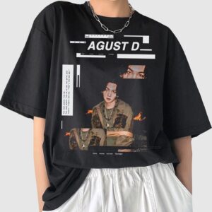 Agust D Shirt Suga Vintage Gift For Kpop Fan